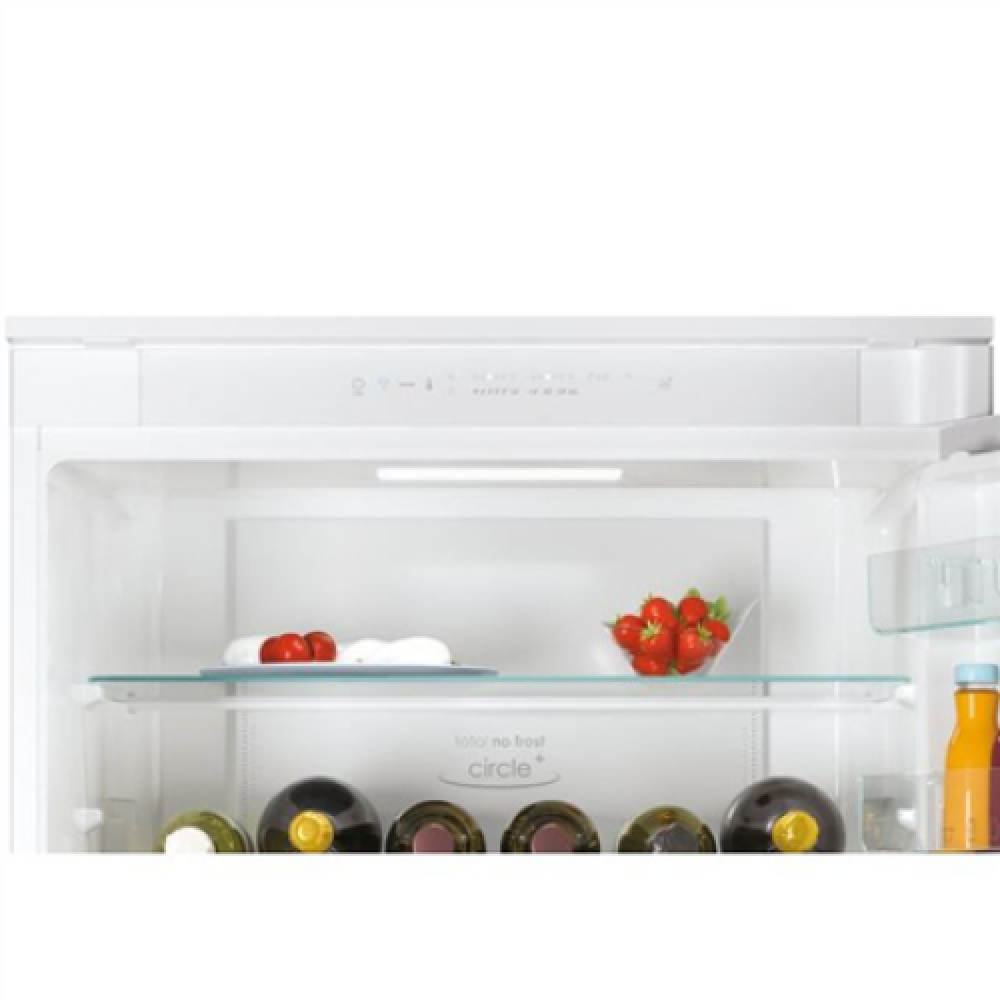 Candy Refrigerator CBT7719FW Energy efficiency class F Built-in Combi Height 193.5 cm No Frost system Fridge net capacity 281 L Freezer net capacity 83 L Display 33 dB White