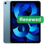 Apple Renewed CPO , iPad Air 2024 Wifi 6th A2902 , Blue , 8 GB , 256 GB , iPad OS , 12 month(s)