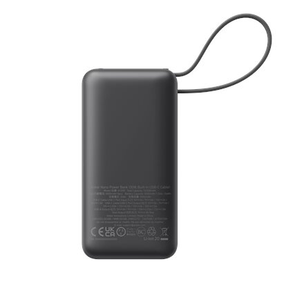 Anker 545 Nano Power Bank , A1259G11 , 10000 mAh , Black