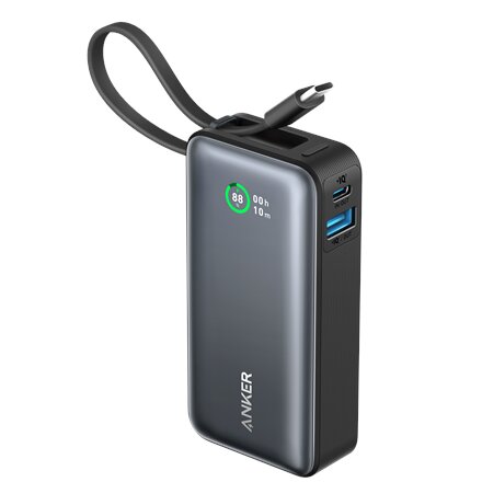 Anker 545 Nano Power Bank , A1259G11 , 10000 mAh , Black