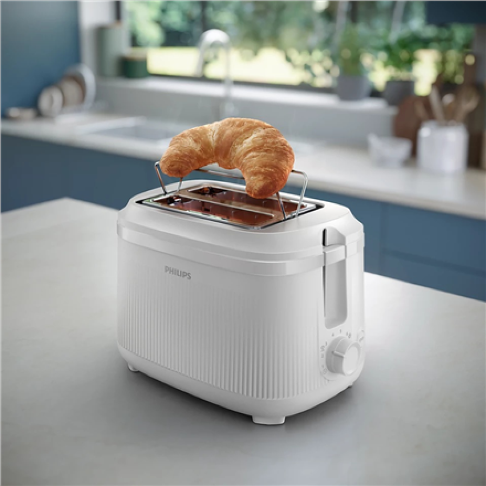 Philips Toaster , HD2511/00 3000 Series , Number of slots 2 , Housing material Metal , White