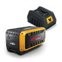 MoWox , 40V Max Lithium Battery and Charger Starter Set, 1 x BA 154 (40V/4.0AH) and 1 x BC 85 (4Apm fast charger) BA 154 SET