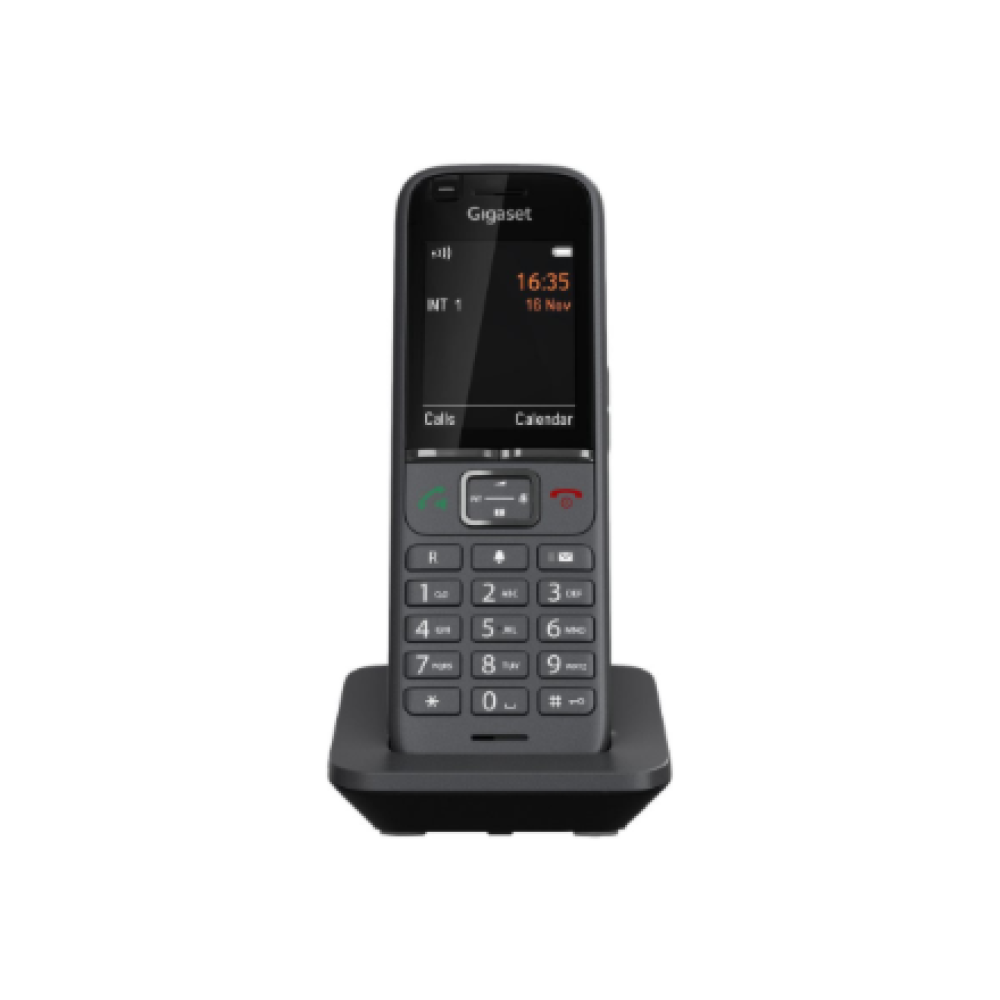 GIGASET , S700H PRO Handset Including Charging Cradle , S30852-H2974-R102 , Black , 2.4 , LCD , Single SIM