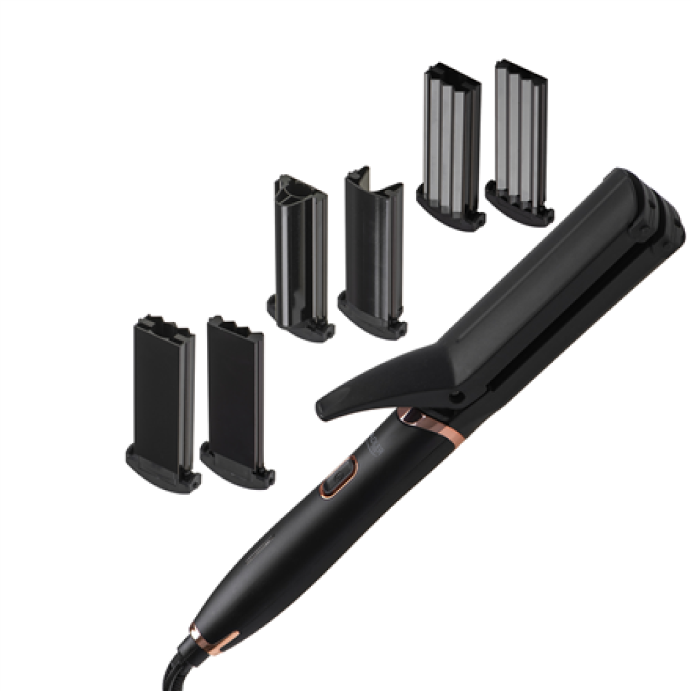 Adler Hair Styling Set 5-in-1 , AD 2028 , Ceramic heating system , 1200 W , Black