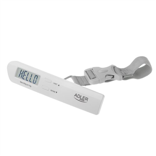 Adler , Travel Luggage Scale , AD 8191 , Maximum weight (capacity) 50 kg , Accuracy 10 g , Grey