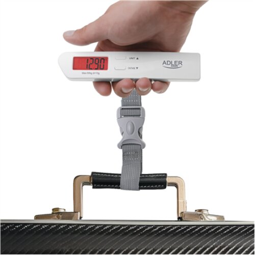 Adler , Travel Luggage Scale , AD 8191 , Maximum weight (capacity) 50 kg , Accuracy 10 g , Grey