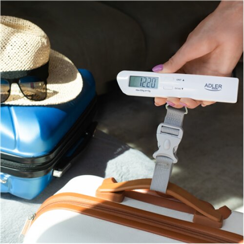 Adler , Travel Luggage Scale , AD 8191 , Maximum weight (capacity) 50 kg , Accuracy 10 g , Grey
