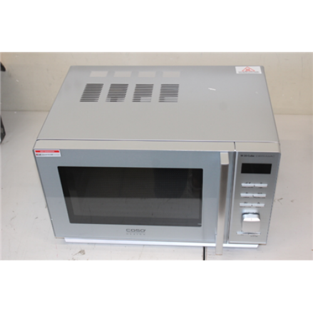 SALE OUT. Caso M 20 Cube Ceramic Microwave oven, Free standing, 800 W, 20 L Caso Microwave Oven M 20 Cube Free standing 800 W Silver USED AS DEMO