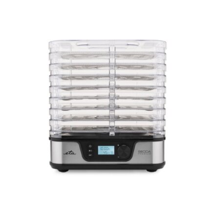 ETA Food dryer , ETA930190000 Secca Premium , Power 380 W , Number of trays 8 , Temperature control , Integrated timer , Silver