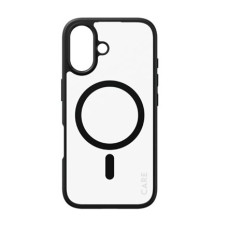 CARE Flagship Case , Back cover , Apple , iPhone 16 , Recycled plastic , Black , MagSafe