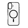 CARE Flagship Case , Back cover , Apple , iPhone 16 , Recycled plastic , Black , MagSafe