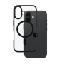CARE Flagship Case , Back cover , Apple , iPhone 16 , Recycled plastic , Black , MagSafe
