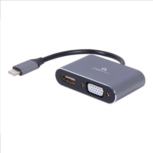 Cablexpert , USB Type-C to HDMI and VGA display adapter , A-USB3C-HDMIVGA-01 , USB Type-C