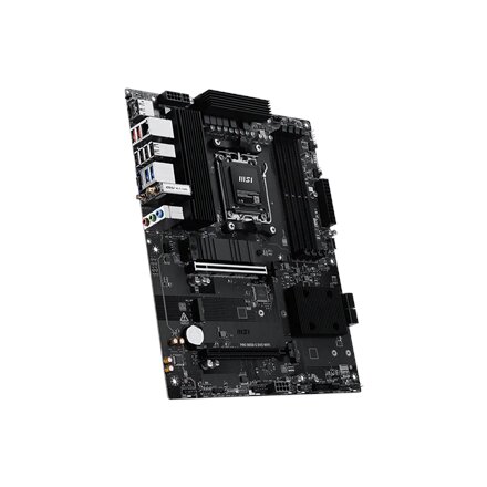 MSI PRO B850-S EVO WIFI , Processor family AMD , Processor socket AM5 , DDR5 , Supported hard disk drive interfaces SATA, M.2 , Number of SATA connectors 4