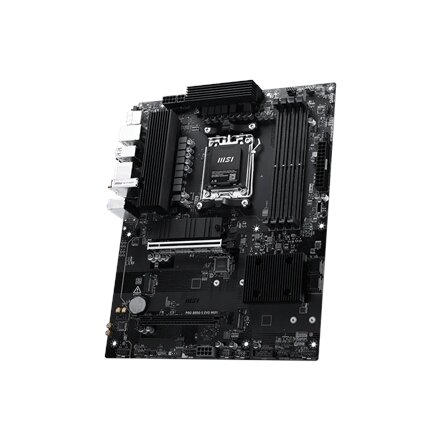 MSI PRO B850-S EVO WIFI , Processor family AMD , Processor socket AM5 , DDR5 , Supported hard disk drive interfaces SATA, M.2 , Number of SATA connectors 4