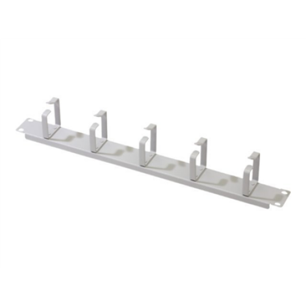 Digitus , Cable Management Panel with Cable Rings for 483 mm (19) Cabinets, 1U , DN-97601 , Grey
