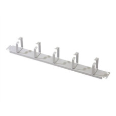 Digitus , Cable Management Panel with Cable Rings for 483 mm (19) Cabinets, 1U , DN-97601 , Grey