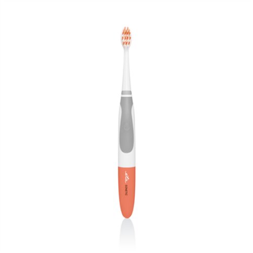 ETA Toothbrush Sonetic ETA071190010 Battery operated, For kids, Number of brush heads included 2, Sonic technology, White/Orange