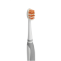 ETA Toothbrush Sonetic ETA071190010 Battery operated, For kids, Number of brush heads included 2, Sonic technology, White/Orange