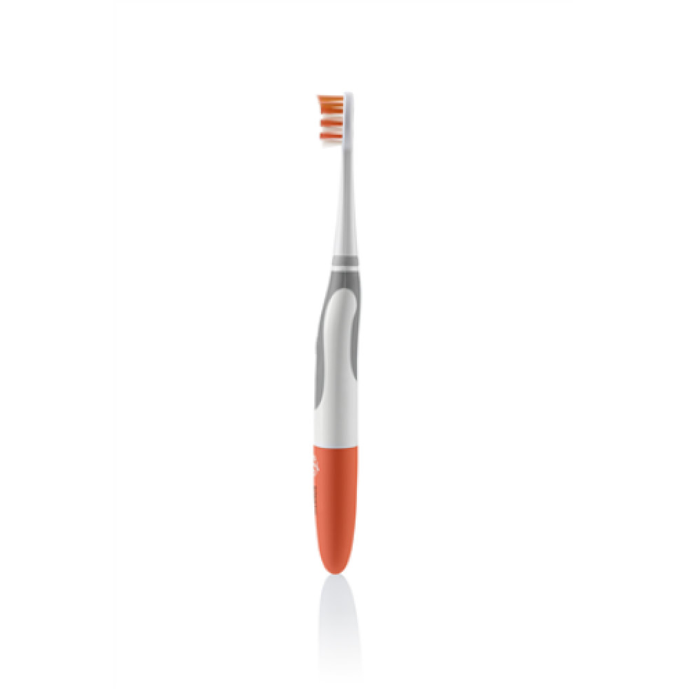 ETA Toothbrush Sonetic ETA071190010 Battery operated, For kids, Number of brush heads included 2, Sonic technology, White/Orange