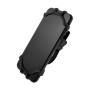 Fixed Bikee Silicone , Phone holder , Silicone/Plastic , Black