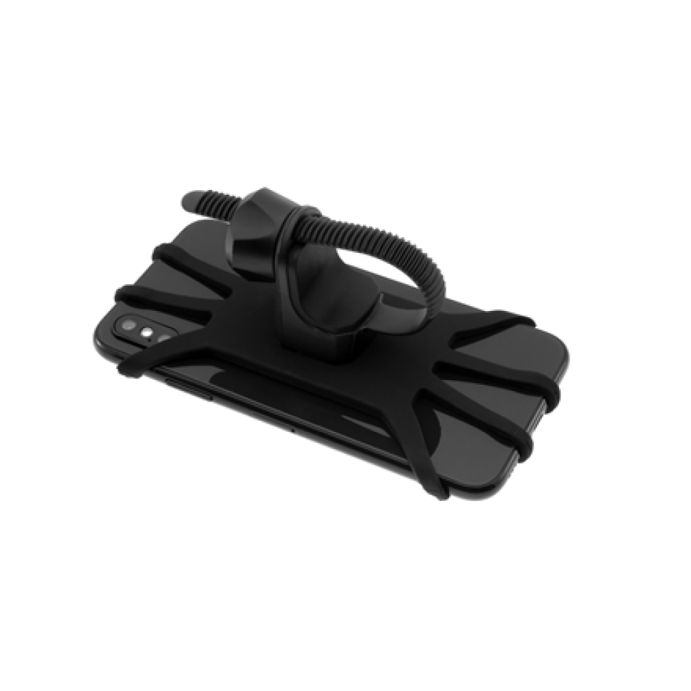 Fixed Bikee Silicone , Phone holder , Silicone/Plastic , Black