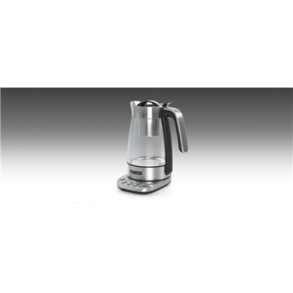 Muse MS-320T , Tea Kettle , 2200 W , 1.2 L , Stainless steel , 360° rotational base , Stainless steel/Black