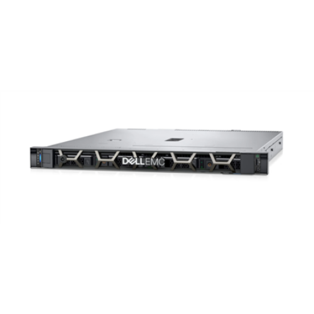 Dell PowerEdge R250 Rack (1U) Intel Xeon E-2314 2.8 GHz 8 MB 4C 4T UDIMM DDR4 No RAM, No HDD Up to 4 x 3.5 No PERC Single, Cabled Power supply 450 W On-Board LOM iDrac9 Express Static Rails No OS Warranty Basic NBD 36 month(s)