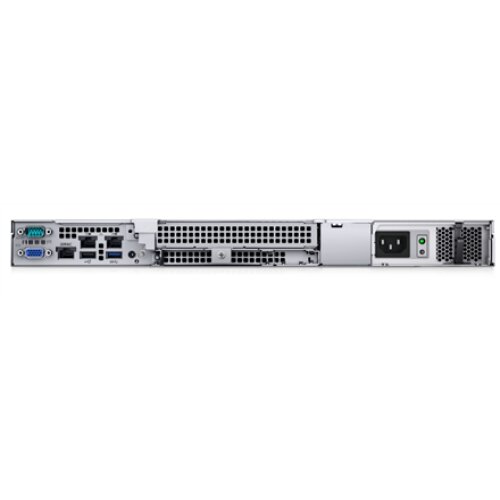 Dell PowerEdge R250 Rack (1U) Intel Xeon E-2314 2.8 GHz 8 MB 4C 4T UDIMM DDR4 No RAM, No HDD Up to 4 x 3.5 No PERC Single, Cabled Power supply 450 W On-Board LOM iDrac9 Express Static Rails No OS Warranty Basic NBD 36 month(s)