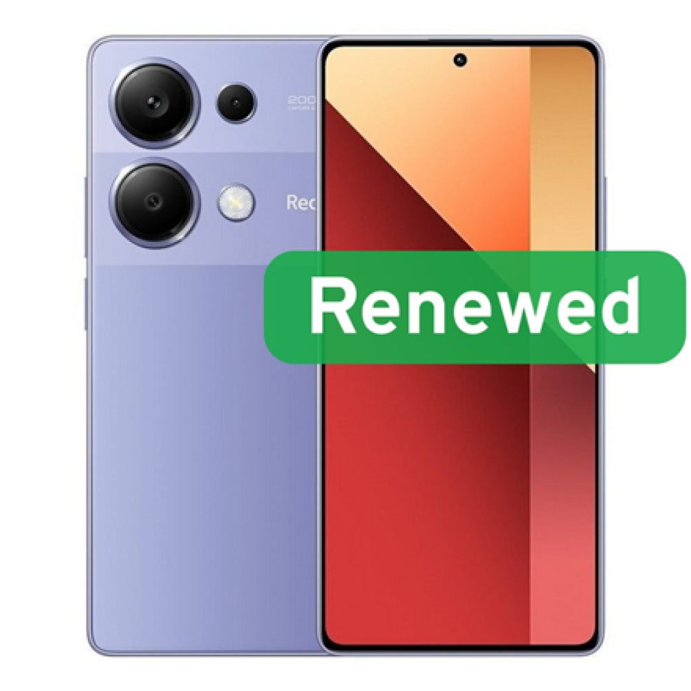 Xiaomi Renewed Grade A++ , Redmi Note 13 Pro , Lavender Purple , 6.67 , AMOLED , 256 GB , 4G , Android