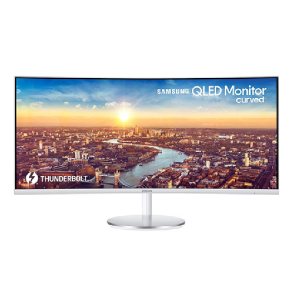Samsung Thunderbolt 3 Curved Monitor J791 34 VA QHD 21:9 4 ms 300 cd/m² White HDMI ports quantity 1 100 Hz