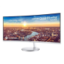 Samsung Thunderbolt 3 Curved Monitor J791 34 VA QHD 21:9 4 ms 300 cd/m² White HDMI ports quantity 1 100 Hz