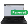 Lenovo Renewed Grade A , ThinkPad P15s Gen 2 , 15.6 , i7-1165G7 , 32 GB , SSD , 256 GB , NVIDIA T500 Laptop GPU , Windows 11 Pro , Keyboard language US