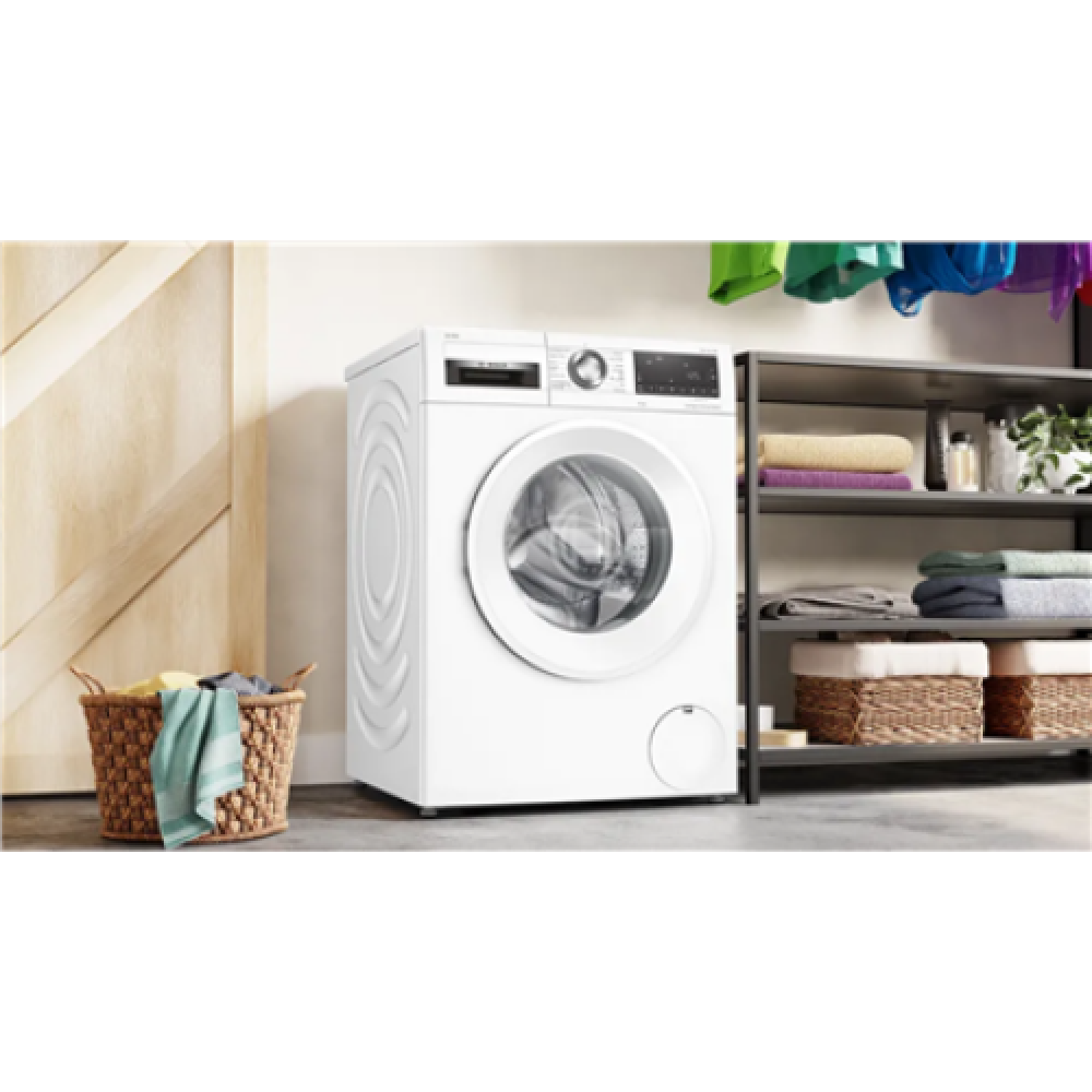 Bosch , Washing Machine , WGG254AMSN , Energy efficiency class A , Front loading , Washing capacity 10 kg , 1400 RPM , Depth 63 cm , Width 60 cm , Display , LED , Direct drive , White