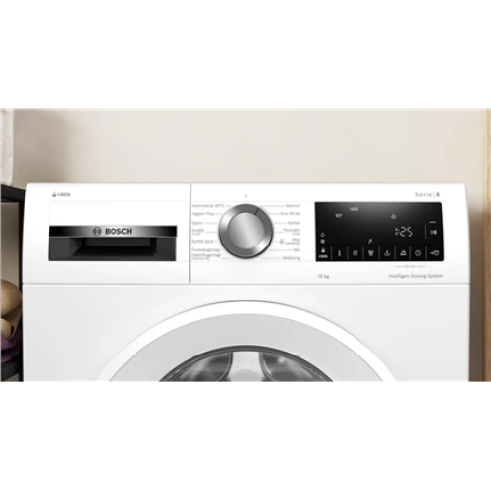 Bosch , Washing Machine , WGG254AMSN , Energy efficiency class A , Front loading , Washing capacity 10 kg , 1400 RPM , Depth 63 cm , Width 60 cm , Display , LED , Direct drive , White