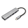 Digitus , USB-C 4 Port HUB 2x USB-A + 2x USB-C Gen2 , DA-70245 , USB-C Hub