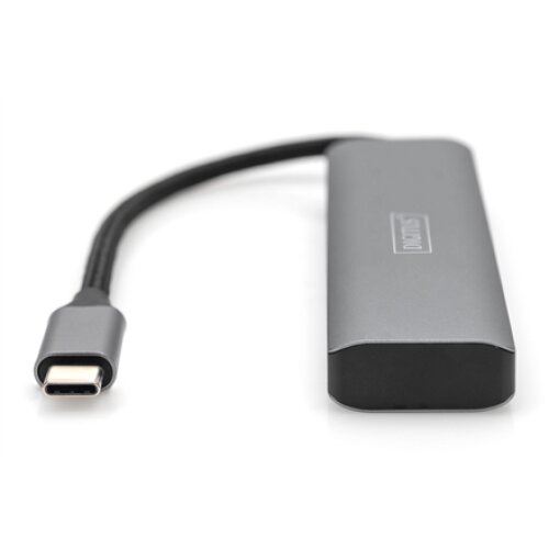 Digitus , USB-C 4 Port HUB 2x USB-A + 2x USB-C Gen2 , DA-70245 , USB-C Hub