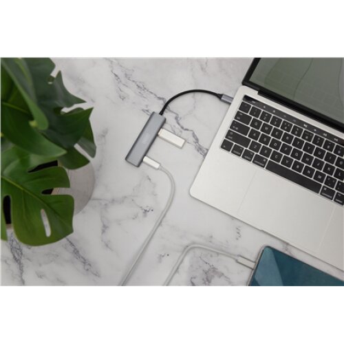 Digitus , USB-C 4 Port HUB 2x USB-A + 2x USB-C Gen2 , DA-70245 , USB-C Hub