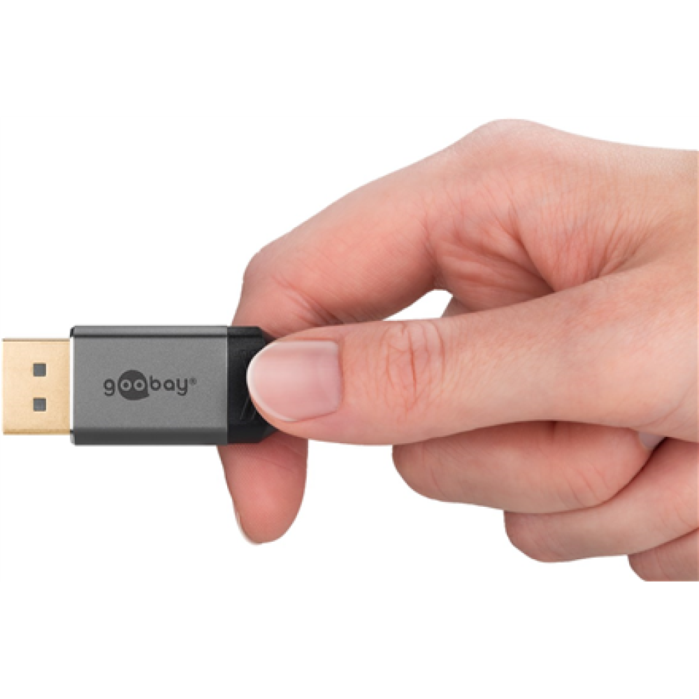 Goobay , DisplayPort Cable, 8K at 60 Hz , 65264 , DisplayPort