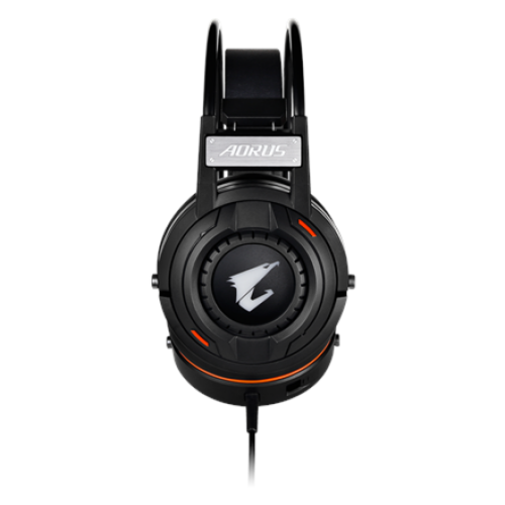 Gigabyte Gaming Headset AORUS H5 3.5 mm, Black, Built-in microphone