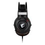 Gigabyte Gaming Headset AORUS H5 3.5 mm, Black, Built-in microphone