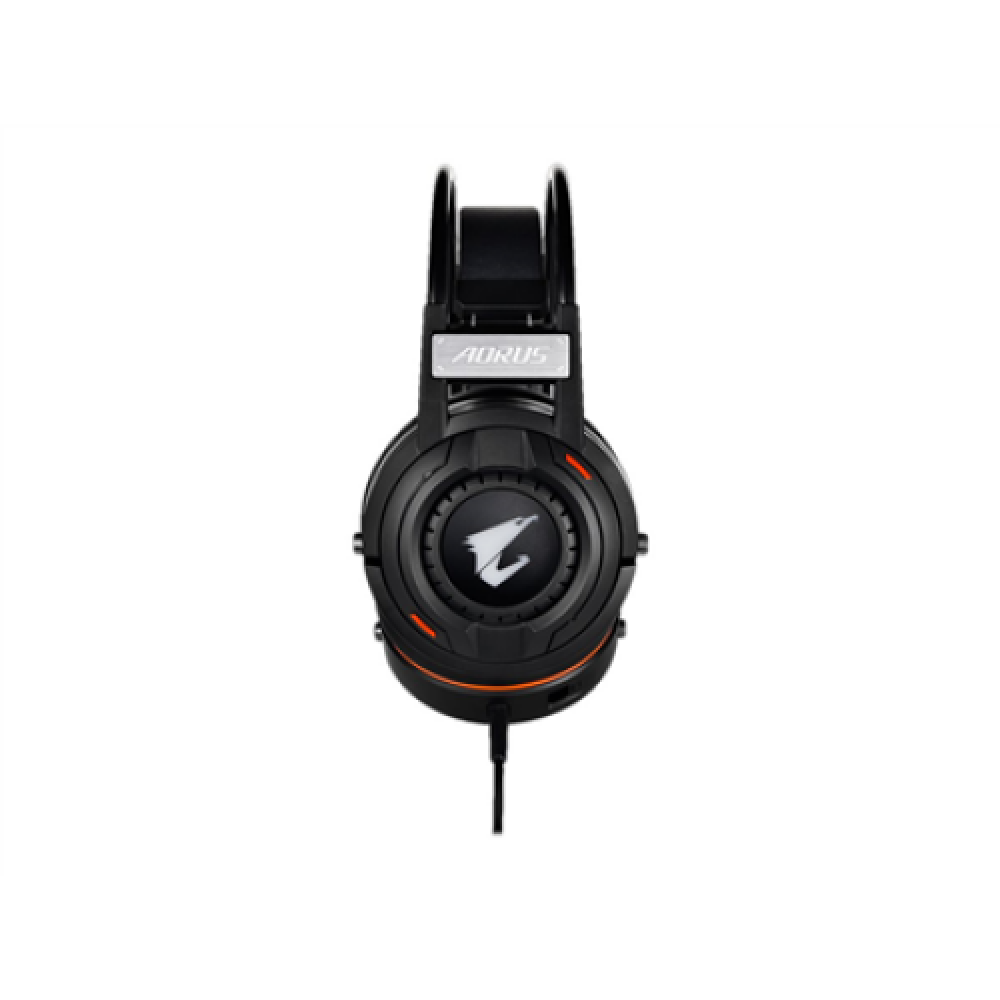 Gigabyte Gaming Headset AORUS H5 3.5 mm, Black, Built-in microphone
