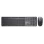 Dell Pro 7 Slim Keyboard and Mouse , KM726 , Keyboard and Mouse Set , Wireless , Mouse included , Russian , Bluetooth , Black