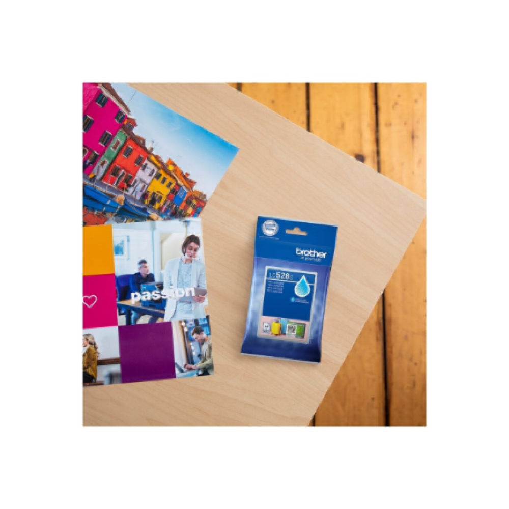 LC528C , Brother Ink cartridge , Cyan