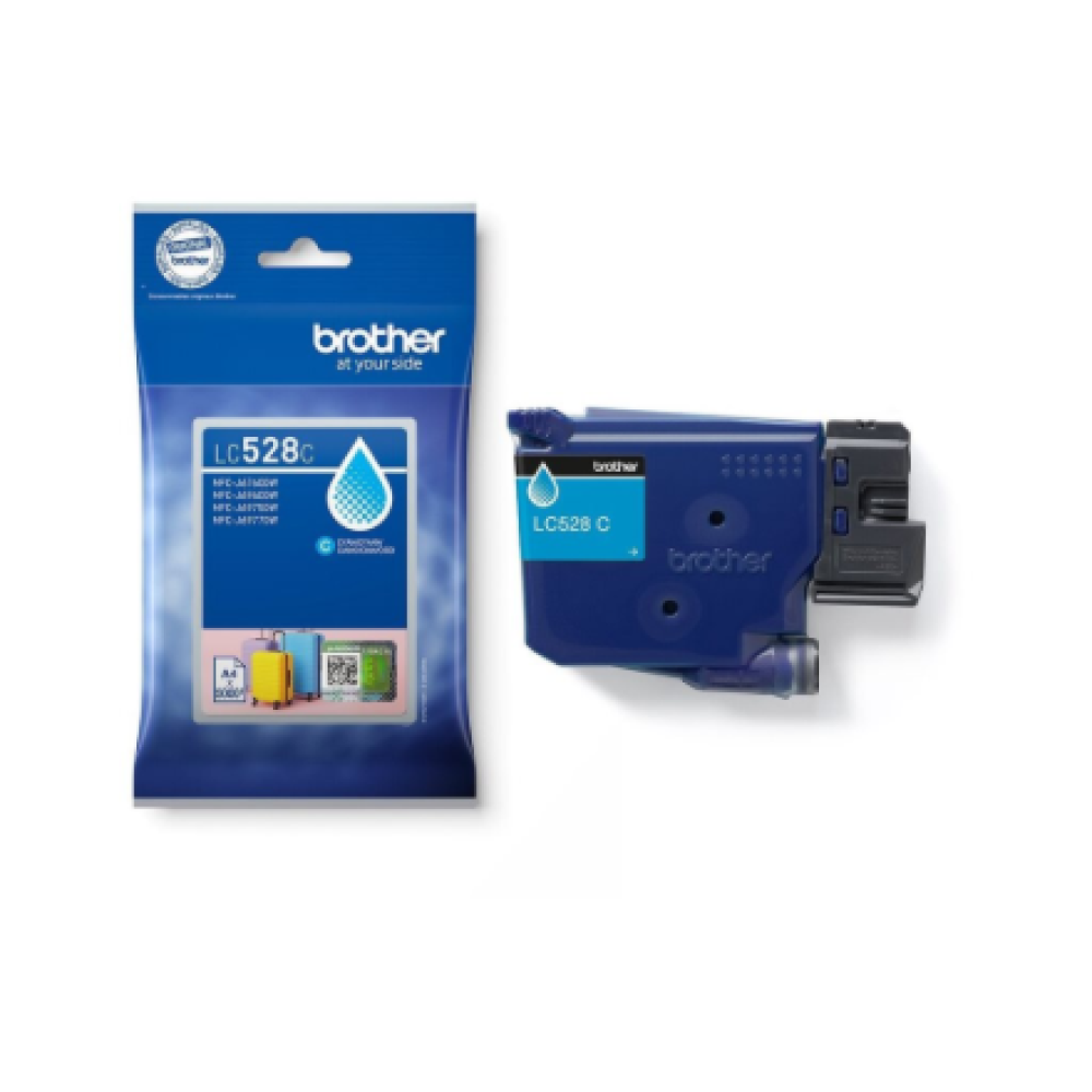LC528C , Brother Ink cartridge , Cyan