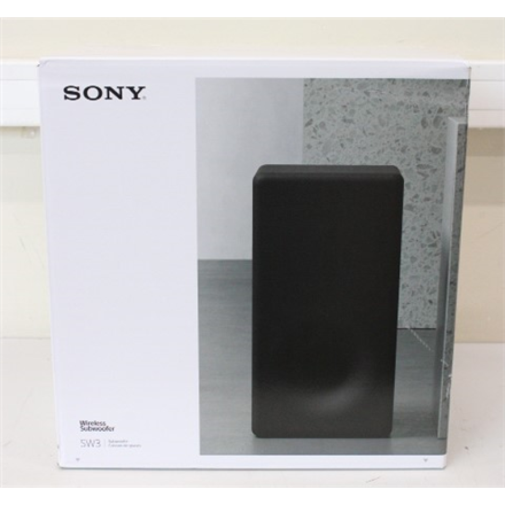 SALE OUT. Sony SA-SW3 Wireless 200W Subwoofer for HT-A9/A7000 , Sony , Subwoofer for HT-A9/A7000 , SA-SW3 , DAMAGED PACKAGING , 200 W , Black , Wireless connection