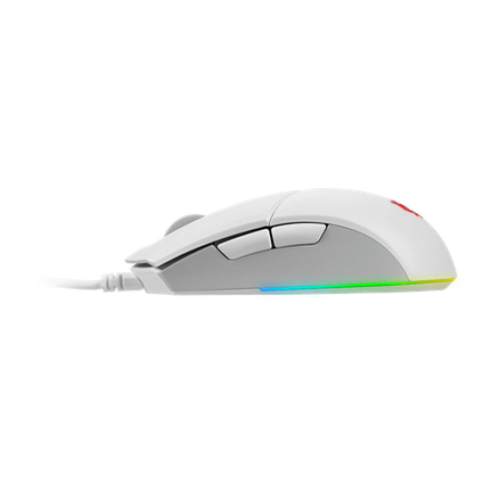 MSI , Clutch GM11 , Optical , Gaming Mouse , White , Yes