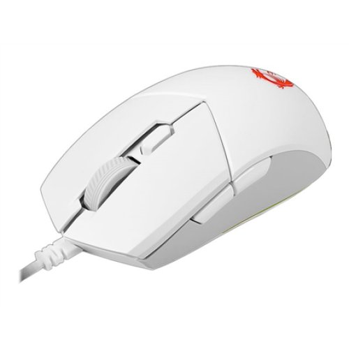 MSI , Clutch GM11 , Optical , Gaming Mouse , White , Yes