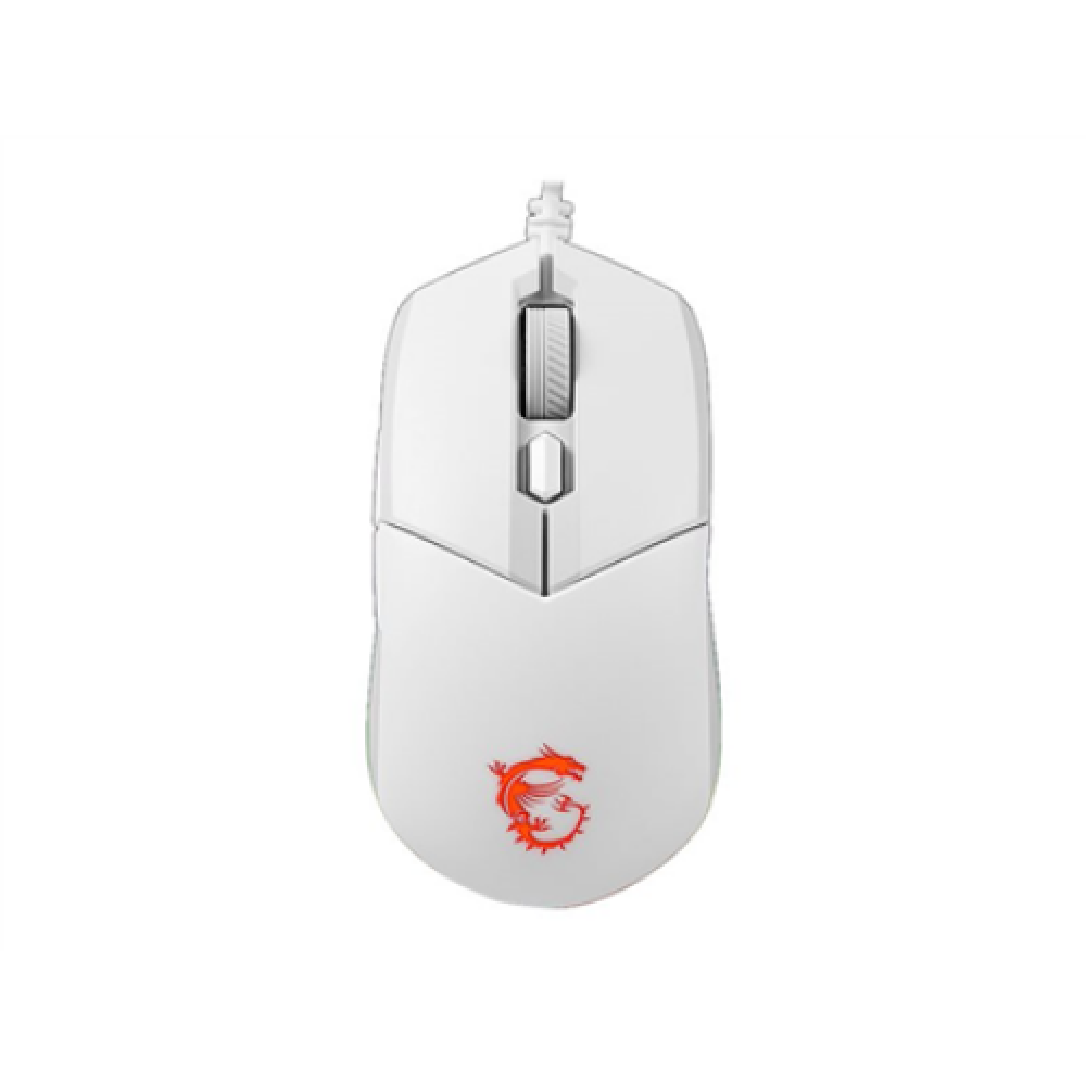 MSI , Clutch GM11 , Optical , Gaming Mouse , White , Yes