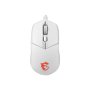 MSI , Clutch GM11 , Optical , Gaming Mouse , White , Yes
